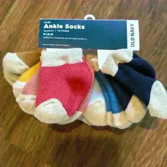 Old navy ankle socks 0-6months - Picture 1 of 3